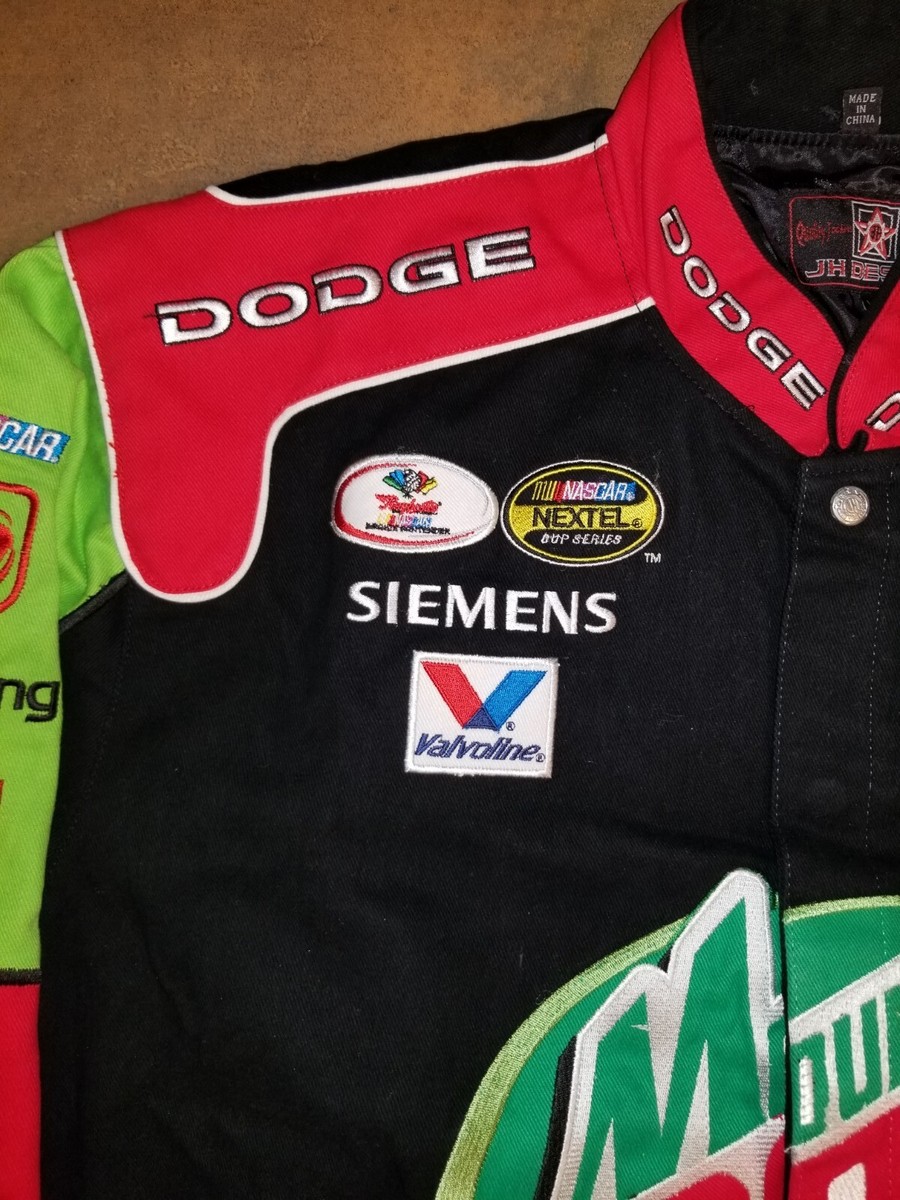 Mountain Dew Dodge ジャケットXXL レーシングジャケットJH New Deadstock JH Designs Kasey Kahne Jacket Mountain Dew Dodge