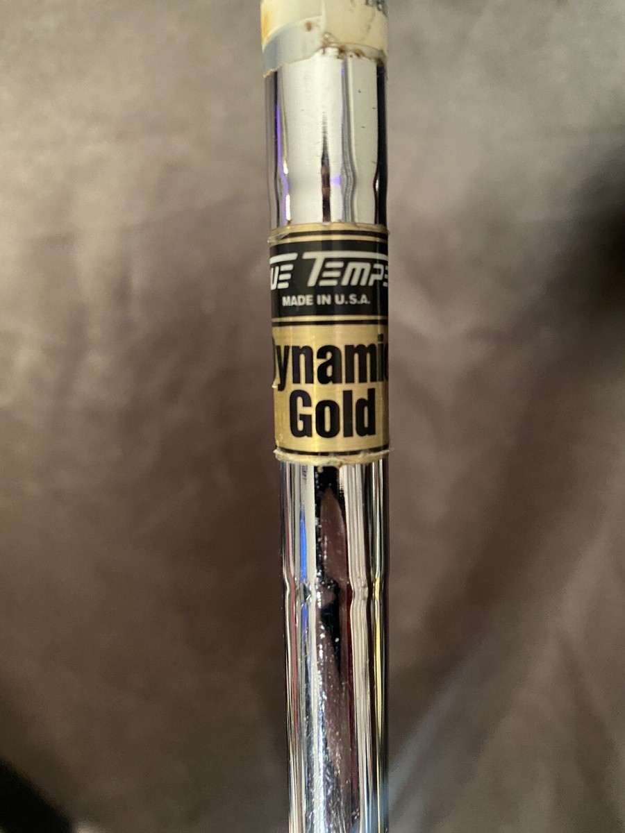 Mizuno T-Zoid MX-20 6 Iron Forged DL Gold Steel S300 S Stiff RH P