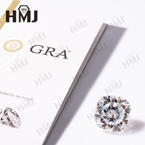 Piedras sueltas de moissanita color D corte cojín 3 mm-10 mm VVS1 con certificado GRA - Imagen 9 de 10