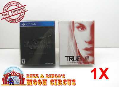 1x BLU-RAY 4K UHD MOVIE - OVERSIZED BOX SET (SIZE B4O E) - CLEAR PROTECTIVE BOX