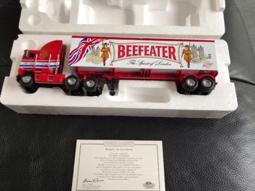 Matchbox Leyland lorry Beefeater gin Comes With COA Matchbox Leyland lorry Beefeater gin Comes With COA