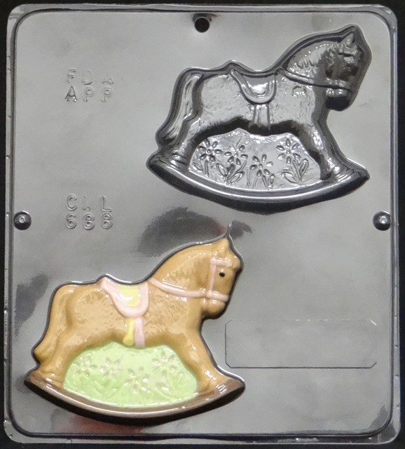 Rocking Horse Chocolate Candy Mold Baby Shower 688 NEW eBay