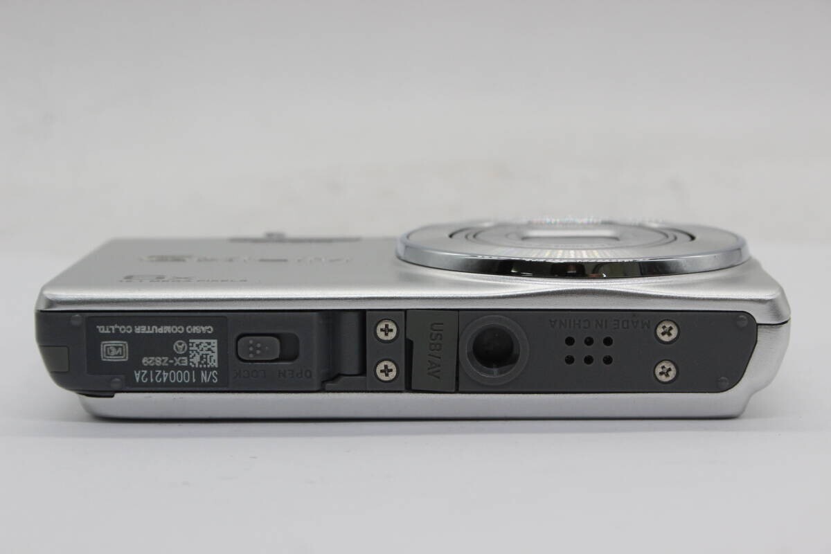 CASIO EXILIM EX-ZS29 Silver Digital Camera 26mm Wide Optical