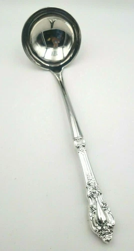 Eloquence Lunt Sterling Handle Soup Ladle Custom Made