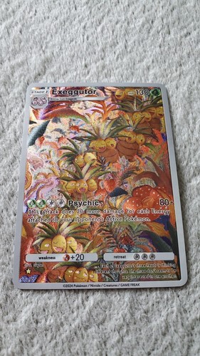 ART CARD ~ Pokemon Pocket TCG Exeggutor Illustration Immersive TEXTURED ~ - Picture 3 of 6