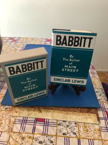 BABBITT BY THE AUTHOR OF MAIN STREET FIRST EDITION LIBRARY - Afbeelding 1 van 2