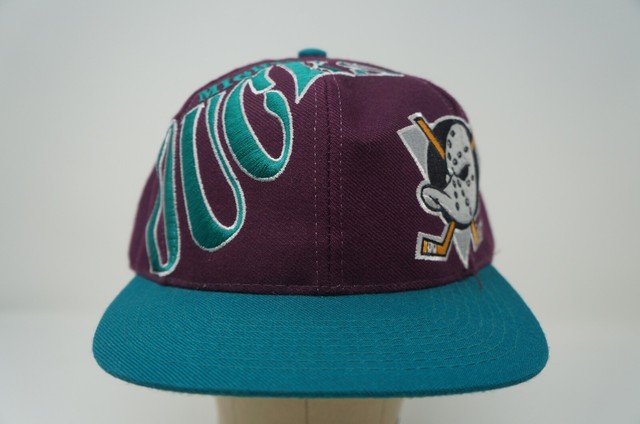 purple mighty ducks hat