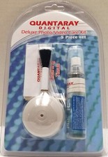 New Sealed 2008 Quantaray Deluxe PHoto/Video Care Clean Kit 5 Piece Set 