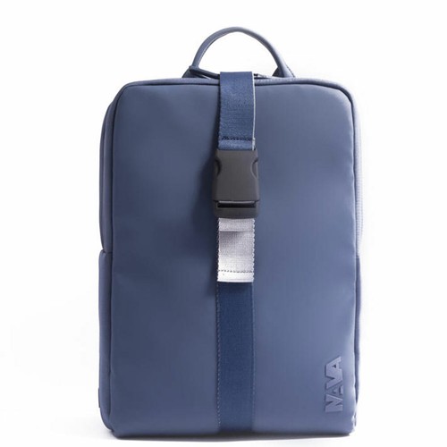 Zaino uomo Nava Design donna Blu Grigio Small Porta Pc 13.3\