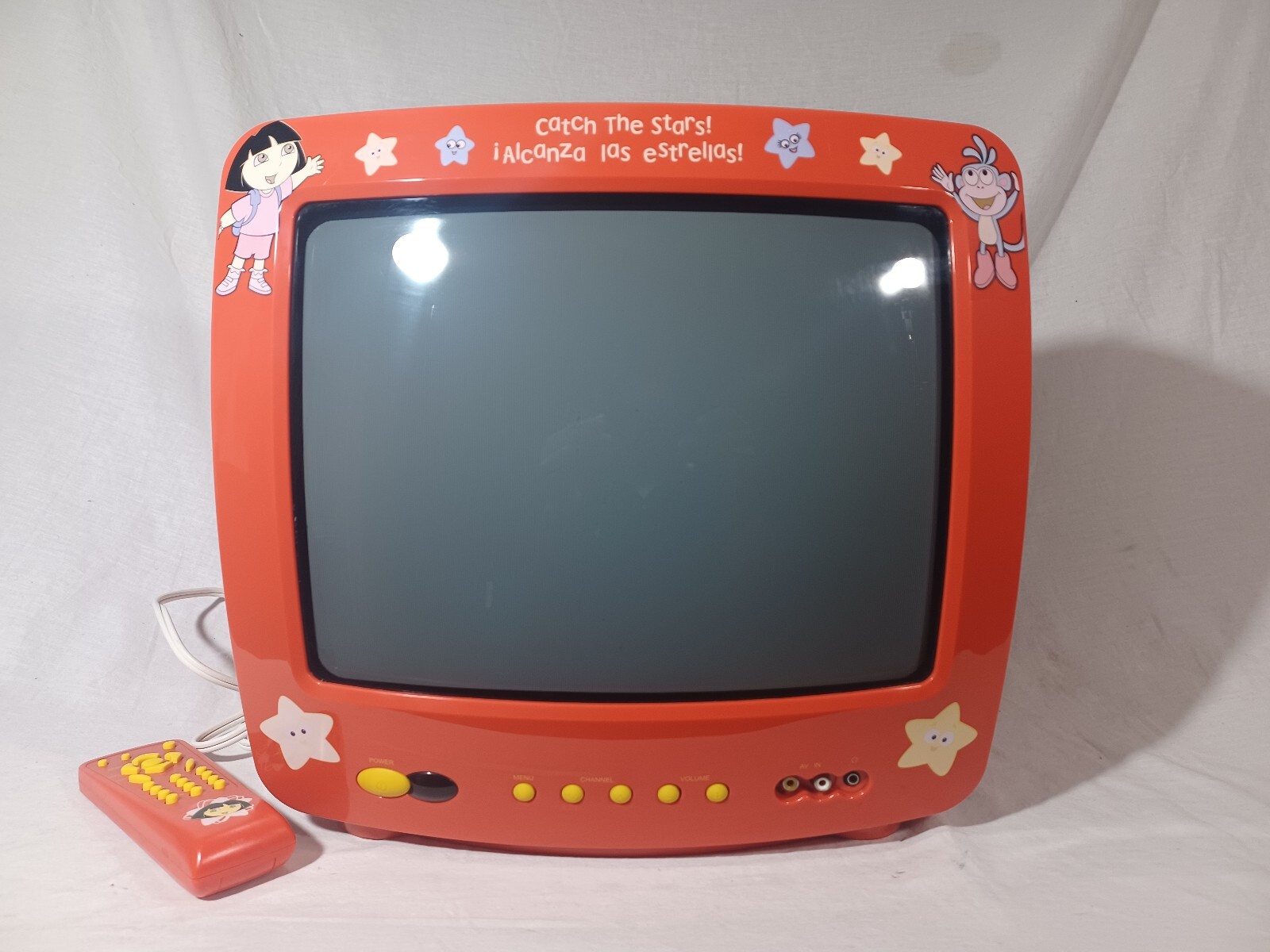 Emerson DTE314 DORA The EXPLORER CRT 13" TV Television W/Remote Retro