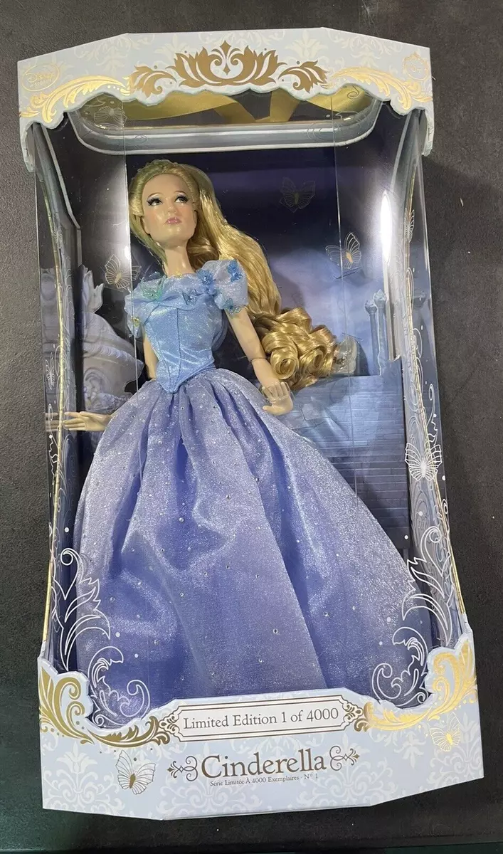 DISNEY STORE LIMITED EDITION DOLL CINDERELLA LIVE ACTION 17