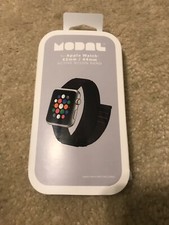 Modal Apple Watch 42/44mm Active Nylon Band. Black open box