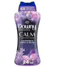 Downy Infusions In Wash Scent Booster Beads CALM 24 oz Laundry Beads