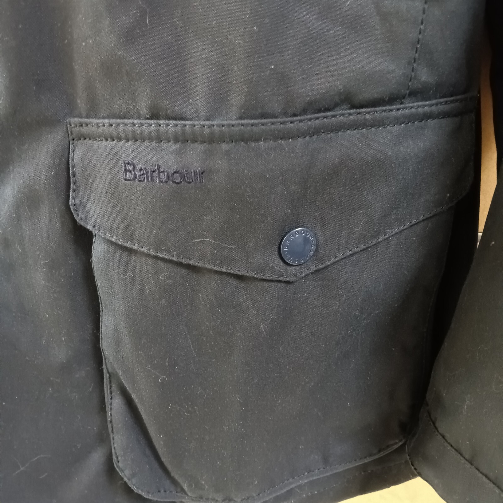 Barbour Ogston Men's Waxed Cotton Jacket MWX0700NY51 Navy Large 4244