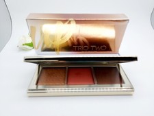 Bnib Trio Two 3 Finely Milled Blush Sculpt Bronzer Pallet 3 x 10g - Full Size