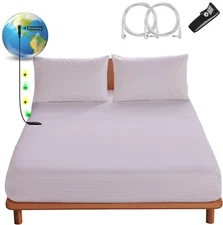 Fitted Grounding Sheets for Earthing Improved Sleep Conductive Pad Silver Fiber