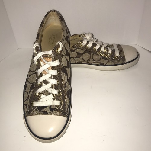coach signature tennis shoes