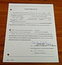 Ed Moose Krause Basketball HOF Signed 1913-92 Notre Dame Legendary Player Coach