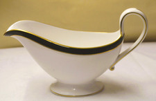 Spode Consul Black Y8484 J Sauciere (OHNE UNTERTELLER)