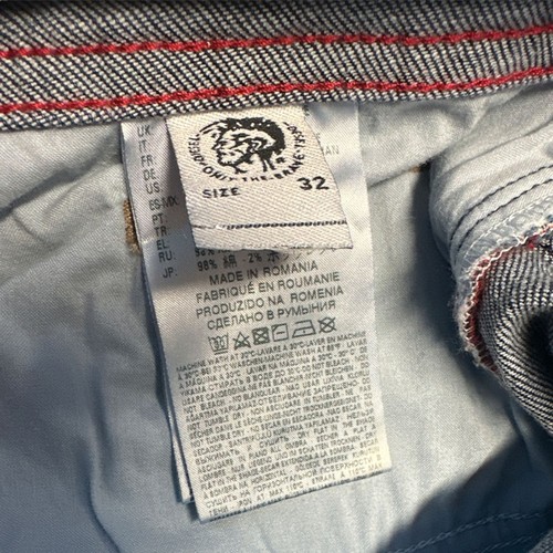 DIESEL BUSTSHORT 084QT Mens Denim Shorts DNA Stretch Casual Summer Beachwear NEW - Picture 8 of 9