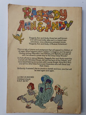 Raggedy Ann & Andy-A musical Adventure, Kathleen Daly (Paperback