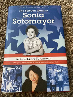 Sonia Sotomayor *SIGNED* Beloved World Book YA US Supreme Court Justice 