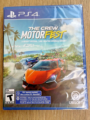 The Crew Motorfest PS4 w PS5 Upgrade US Ver Brand New Sealed Fast Ship