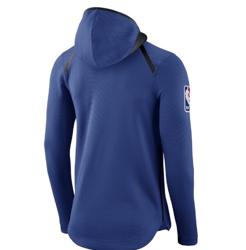 AUTHENTIC NIKE NBA NY KNICKS THERMA FLEX DRY FULL ZIP HOODIE 940148-495 - Picture 2 of 3