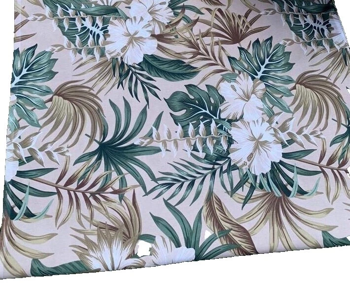 Canvas Floral Fabric Cushion