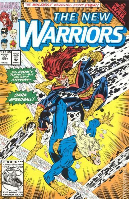 New Warriors #27 1992 Comic Mint 9.2 Grade First Series