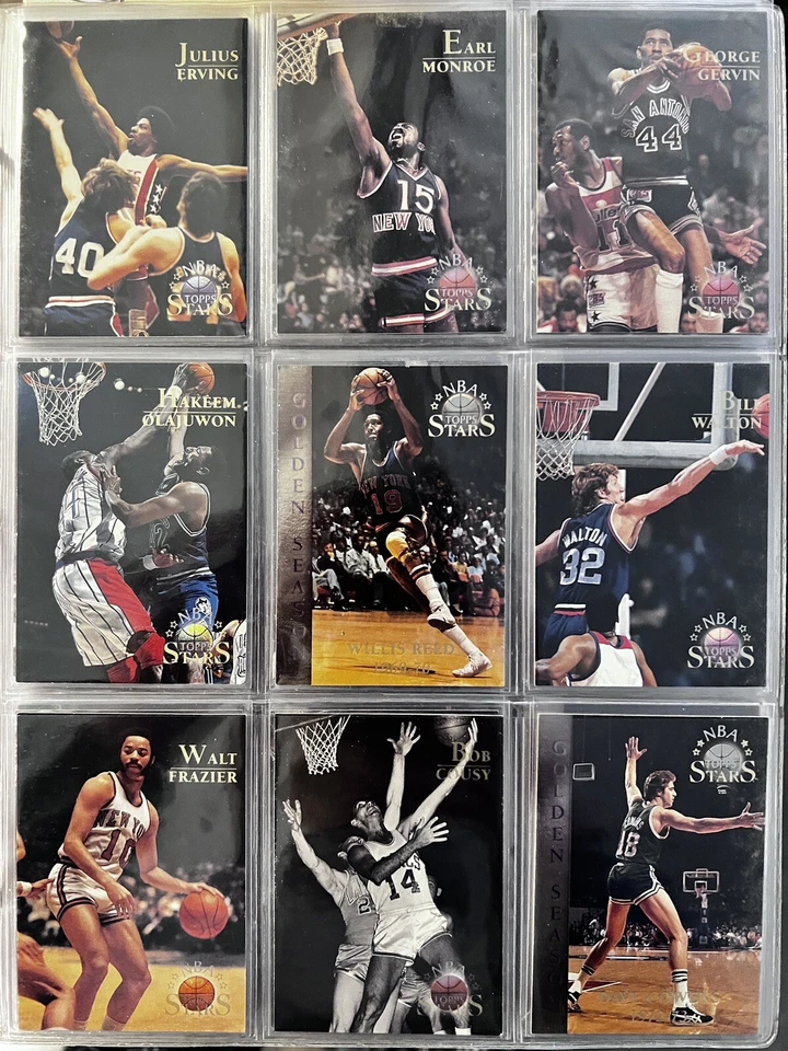 1996 NBA Topps NBA Stars (432) Lot in a Binder! ALL NM-MT! TAKE A LOOK!! - Image 3 of 4