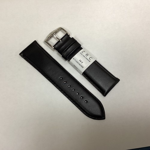 Bracelet De Montre ZRC 24 Mm – Silicone Noir, Neuf Avec étiquettes