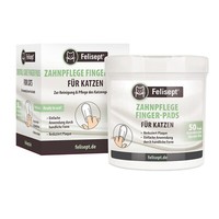 Felisept Zahnpflege Finger-Pads FüR Katzen 50 StüCk (0,27€/1Stk)