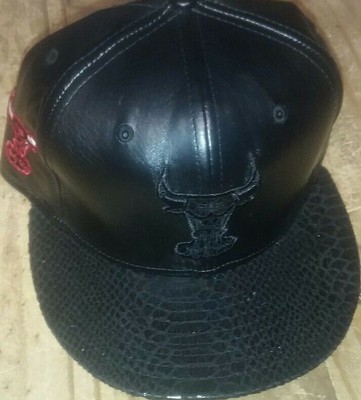leather strapback hats new era