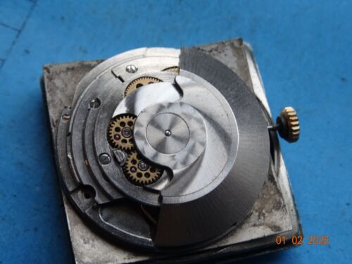 OLD RETRO SWISS Watch ATLANTA GENEVE AUTOMATIC MECHANISM MOVEMENT - Picture 9 of 12