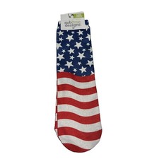 Sublime Designs Kids Crew One Size Fits Most, USA Flag Socks, Shoe Size 11-4