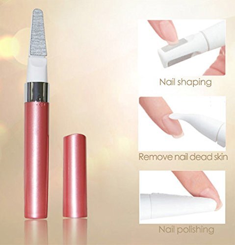 Filmador de uñas, amortiguador, empujador de cutículas, herramienta electrónica de manicura, REGALO PERFECTO PARA NIÑAS - Imagen 4 de 5