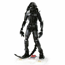 creative black robot block toy