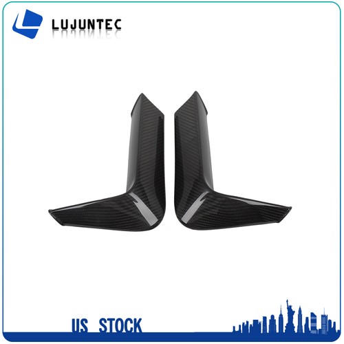For 2015-2018 BMW F80 M3 & F82F83 M4 Rear Bumper Corner Covers 2pcs Black - Picture 4 of 9