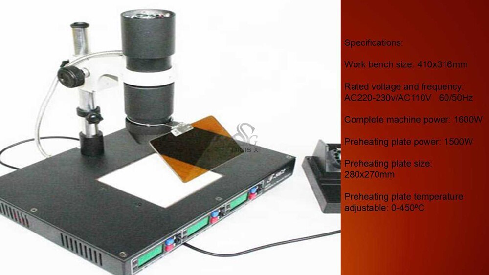 Smt Rework Table Infrared Soldering T862++ BGA Rework Station - & Welding Machine For ...