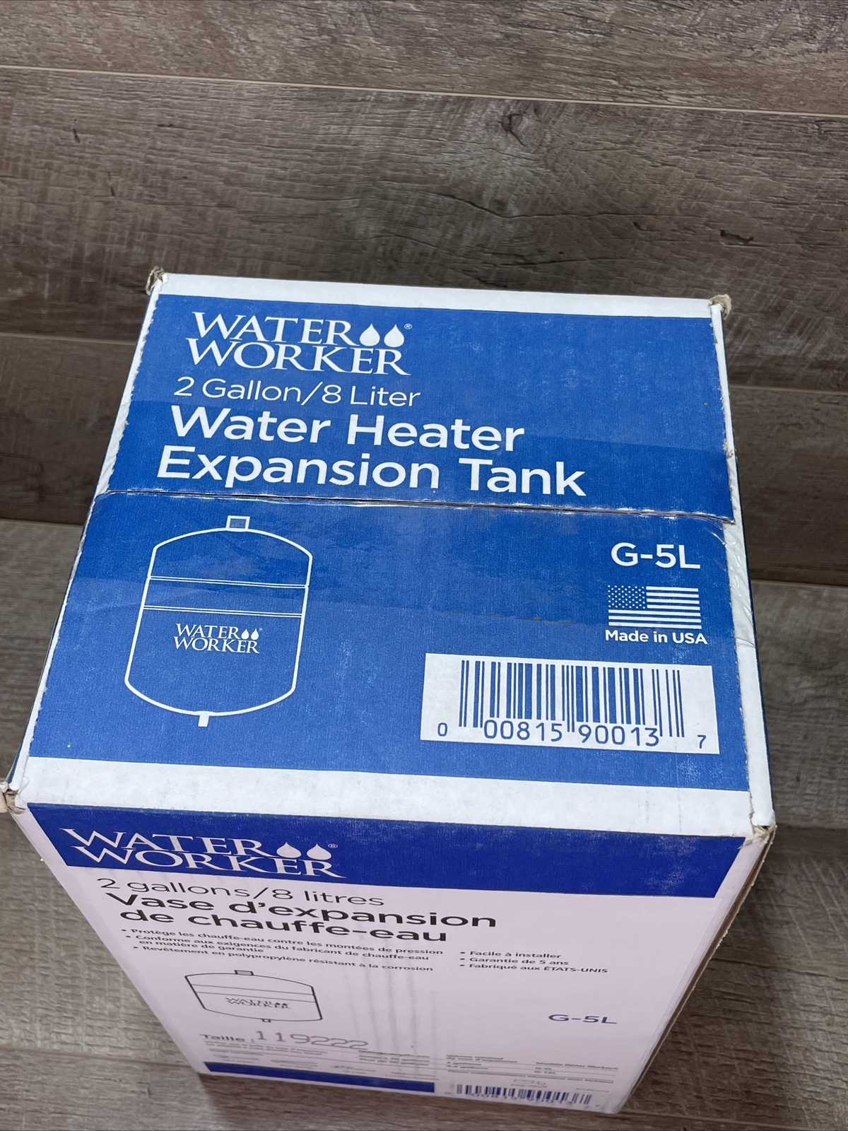 Water Worker 2 Gallon/8liter Water Heaters Expansion Tank G5L Up To 50  Gallon | Inox Wind