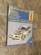 Haynes 38015 Repair Manual GM General Motors 1982 thru 1994 Selected Models