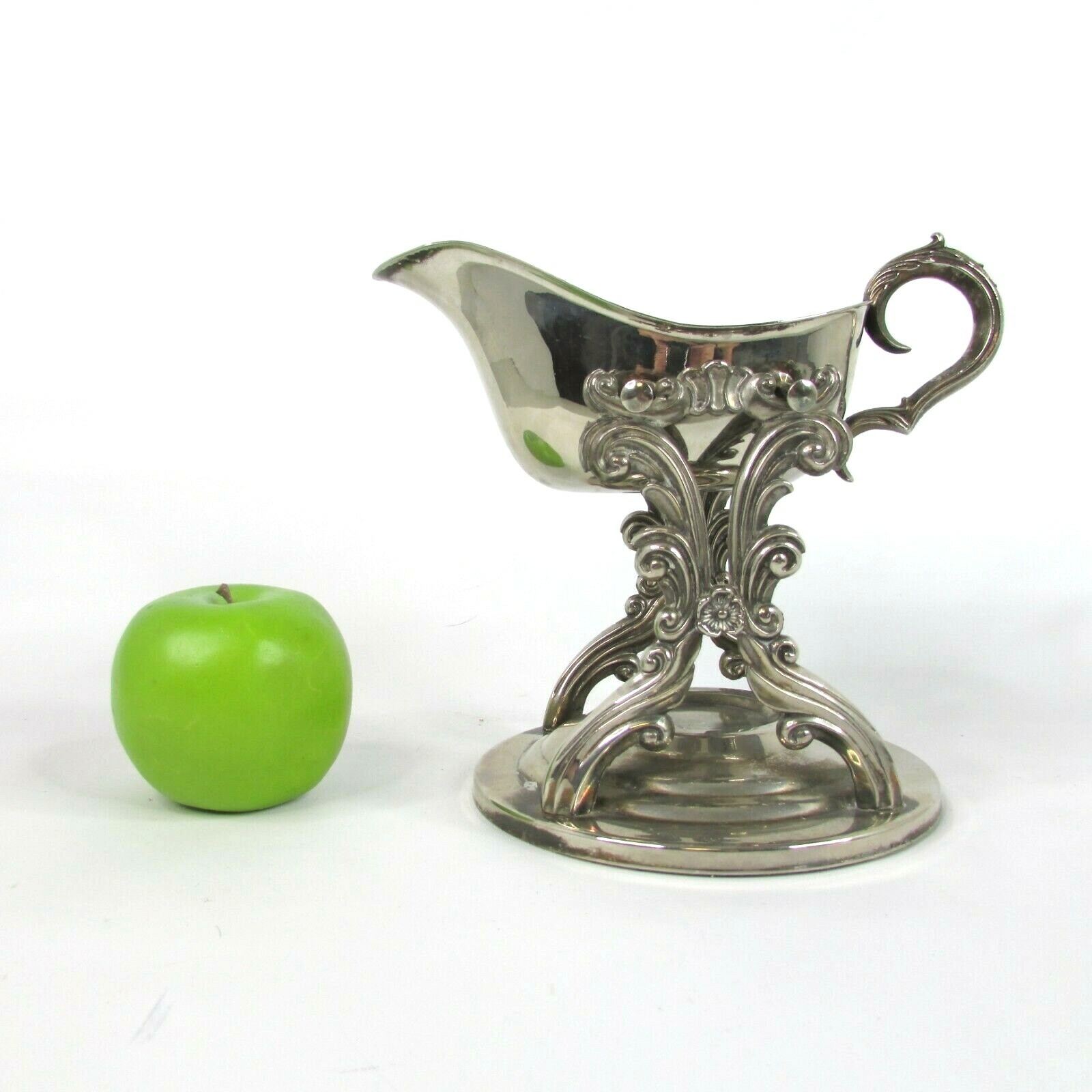 Vintage Sauce Gravy Boat with Candle Warmer Stand Silverplate? Made in Hong Kong eBay