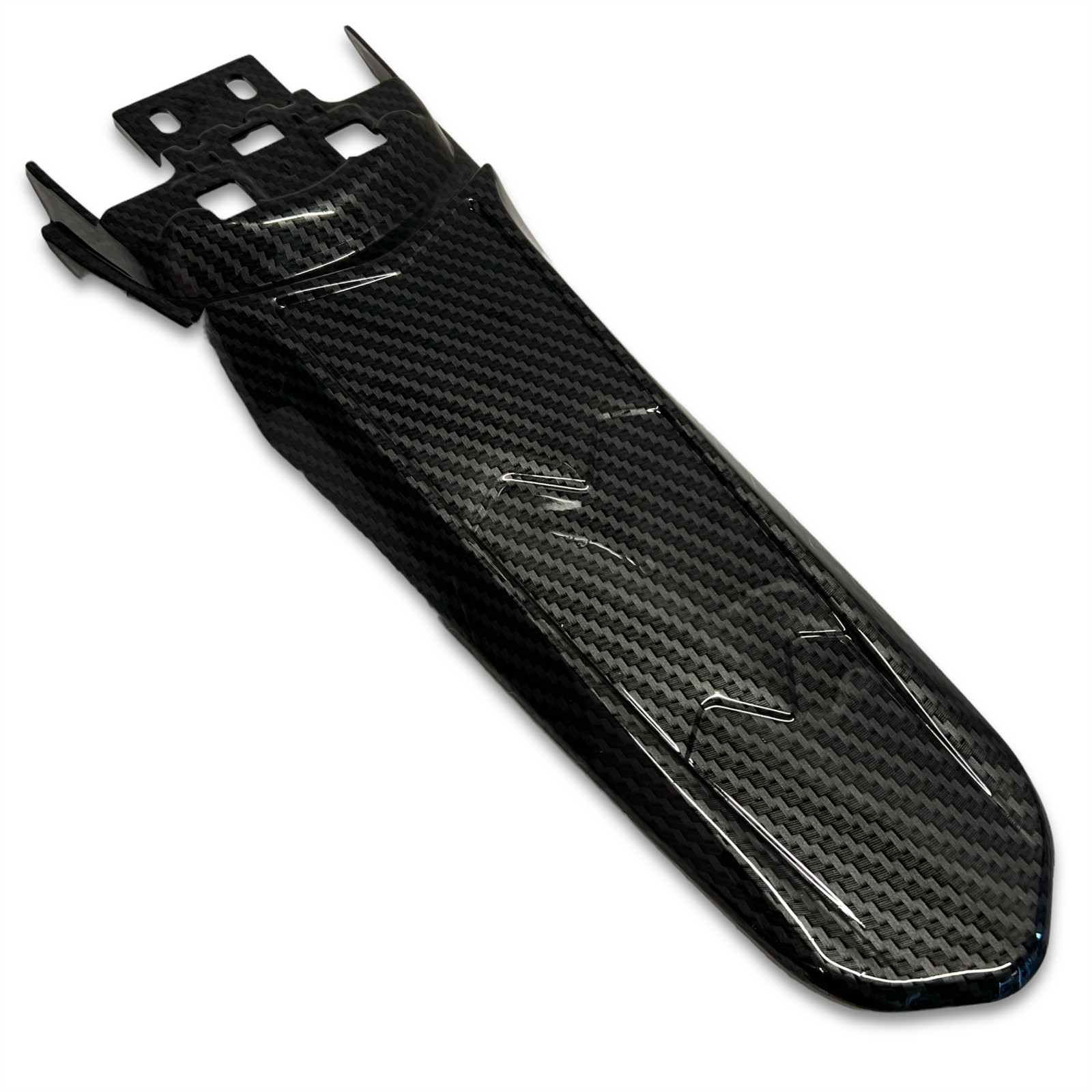 CARBON FIBRE SUR-RON EXTENDED REAR FENDER MUD GUARD SURRON LIGHT BEE X LBX