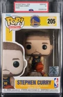 Stephen Curry Basketball 205 City Edition Uniform Funko Pop! PSA 10 GEM MINT