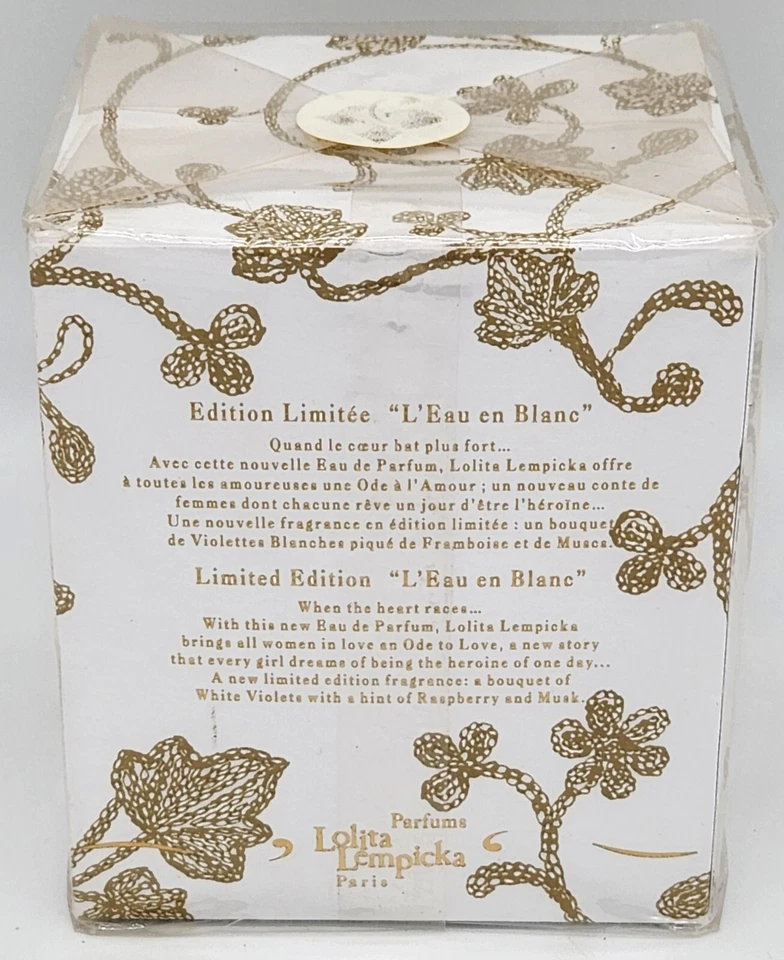 L'Eau en Blanc Lolita Lempicka для женщин туалетная вода спрей 1,7 жидкой унц - Изображение 4 из 4