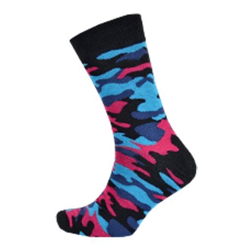 Mens Novelty Design Socks Size UK 7-11 Cotton Rich Camo Pizza Pattern Dress - Picture 2 of 6