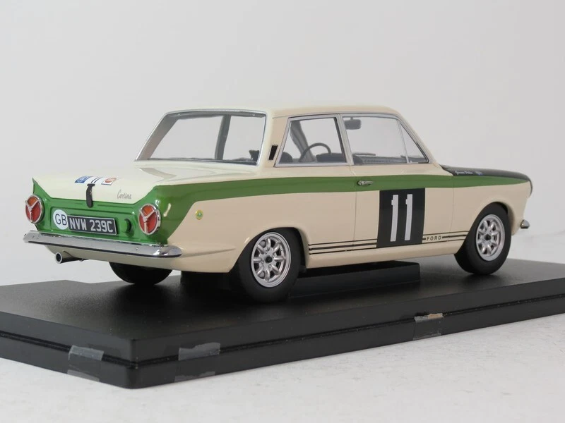 MCG Model Car group Ford Cortina Lotus #11 RAC Rally 1966 1/18 MCG18435R - Immagine 2 di 4