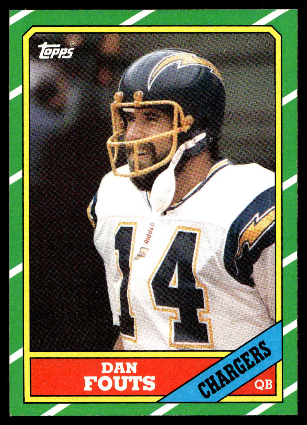 1986 Topps - #231 Dan Fouts EX