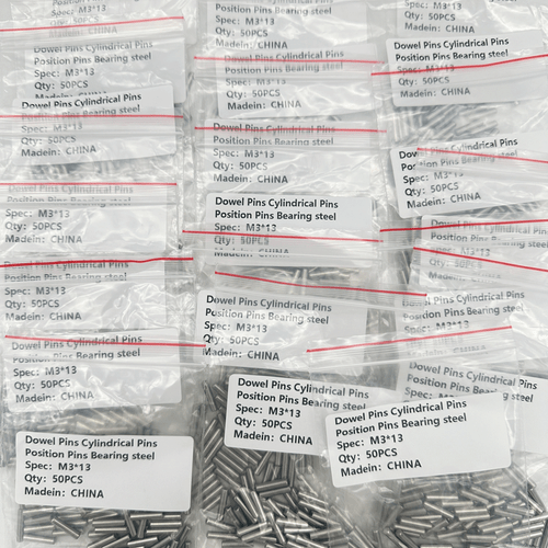 50pcs M3*13 Dowel Pins Cylindrical Pins Position Pins Bearing steel - Picture 4 of 9